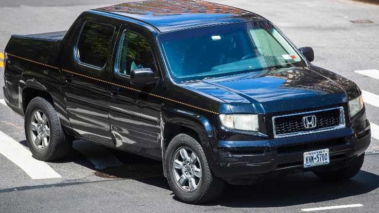 Blue 2023 Honda Ridgeline