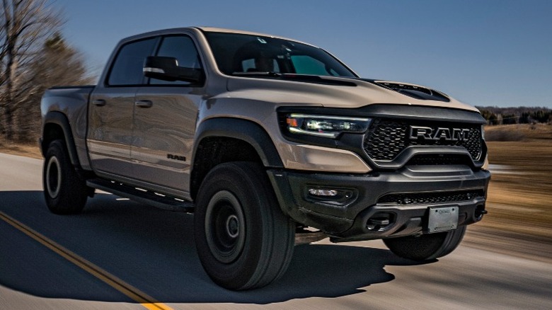 2023 Ram 1500 TRX on the road