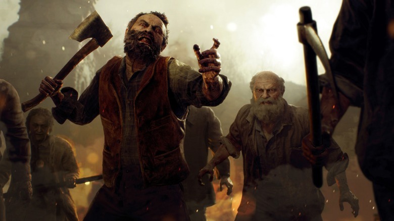 Zombies walking
