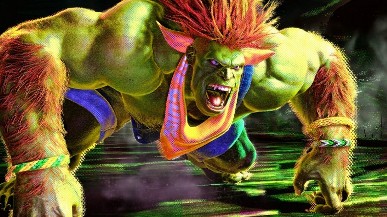 Blanka fighting