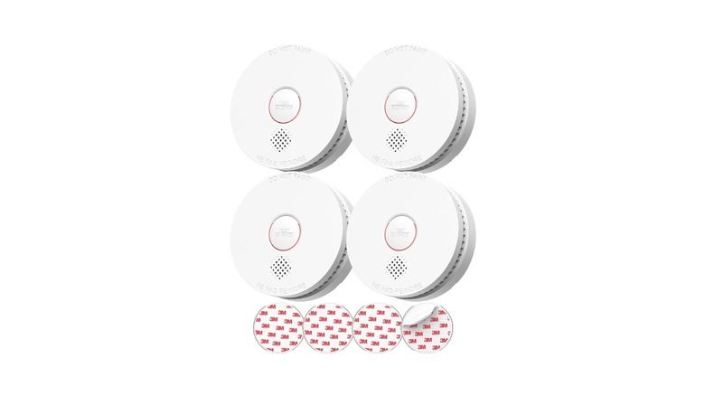 Siterlink smoke detector set of four