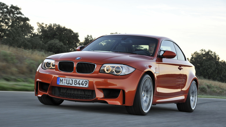 BMW 1 Series M Coupe front 3/4 view