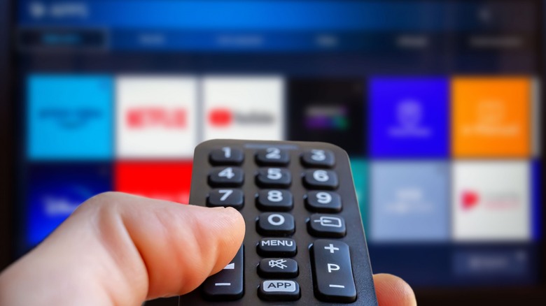 Streaming TV with remote control
