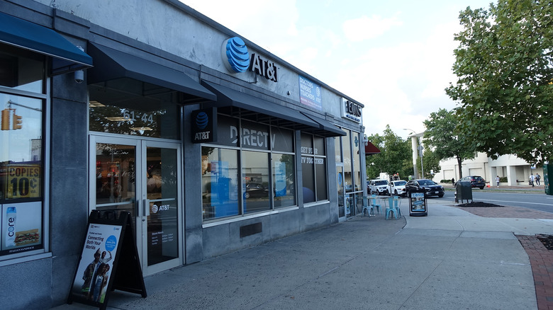 An AT&T store in Queens