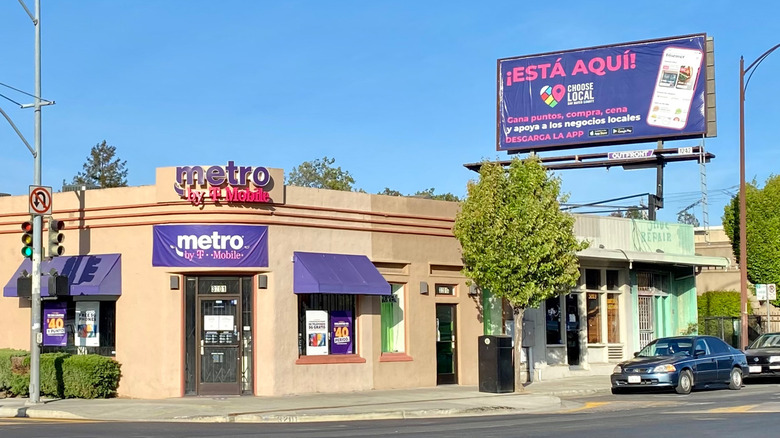 A MetroPCS store in California