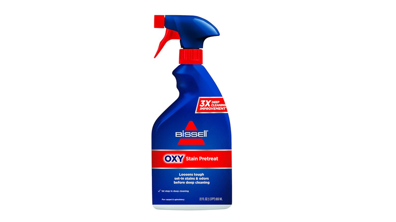 Bissell Oxy Stain treatment spray bottle