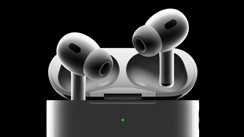 AirPods Pro 2 black background