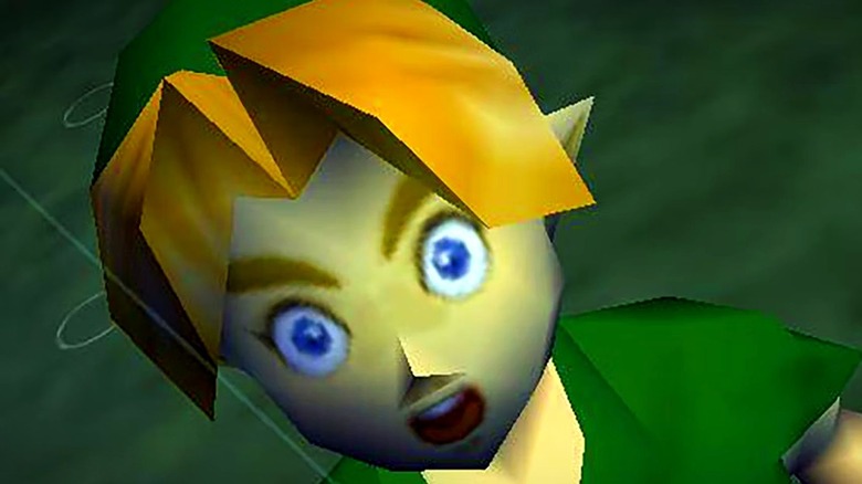 Link looks shocked