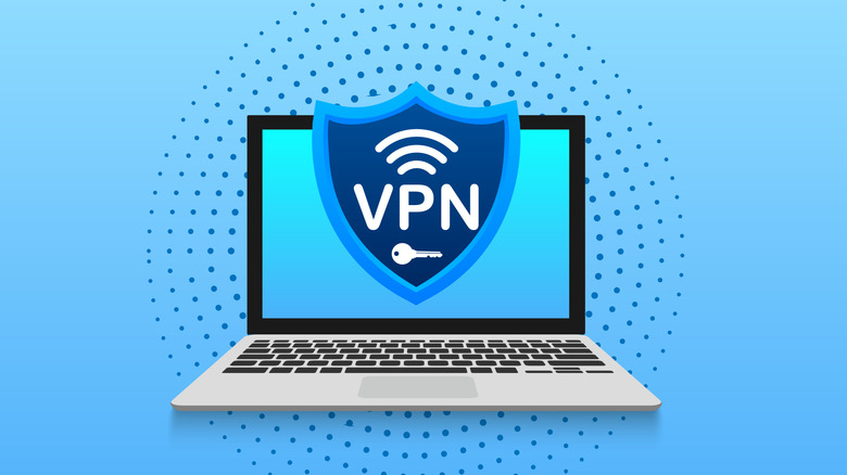 vpn clip art graphic