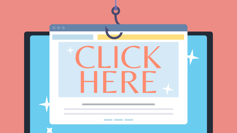 Clickbait illustration
