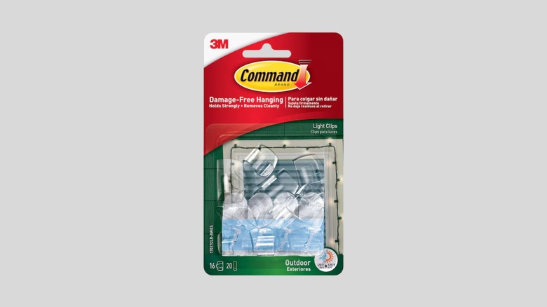 Command Clear Outdoor Light Clips