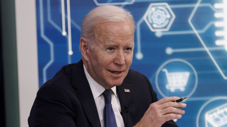 Biden speaks on cryptocurrency