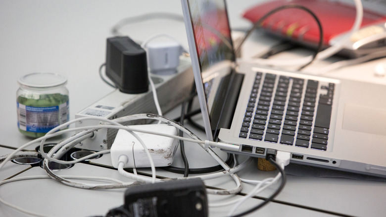 Ports on a MacBook
