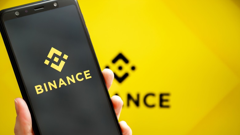 Splash screen Binance app