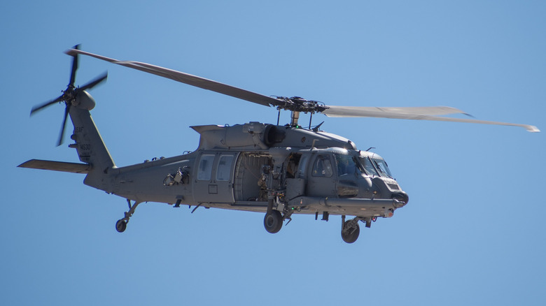 HH-60W helicopter in flight