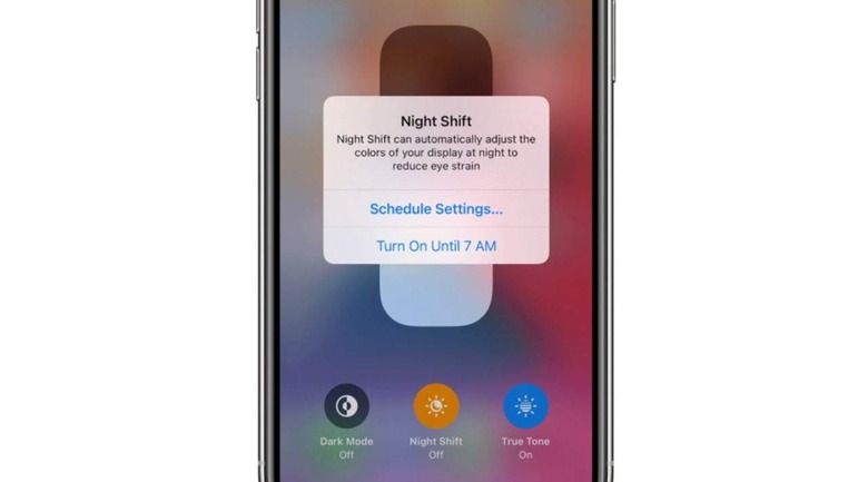 How to use iPhone night shift sleep better blue light from screens