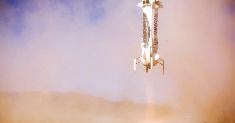Blue Origin shares rocket point of view from historic landing