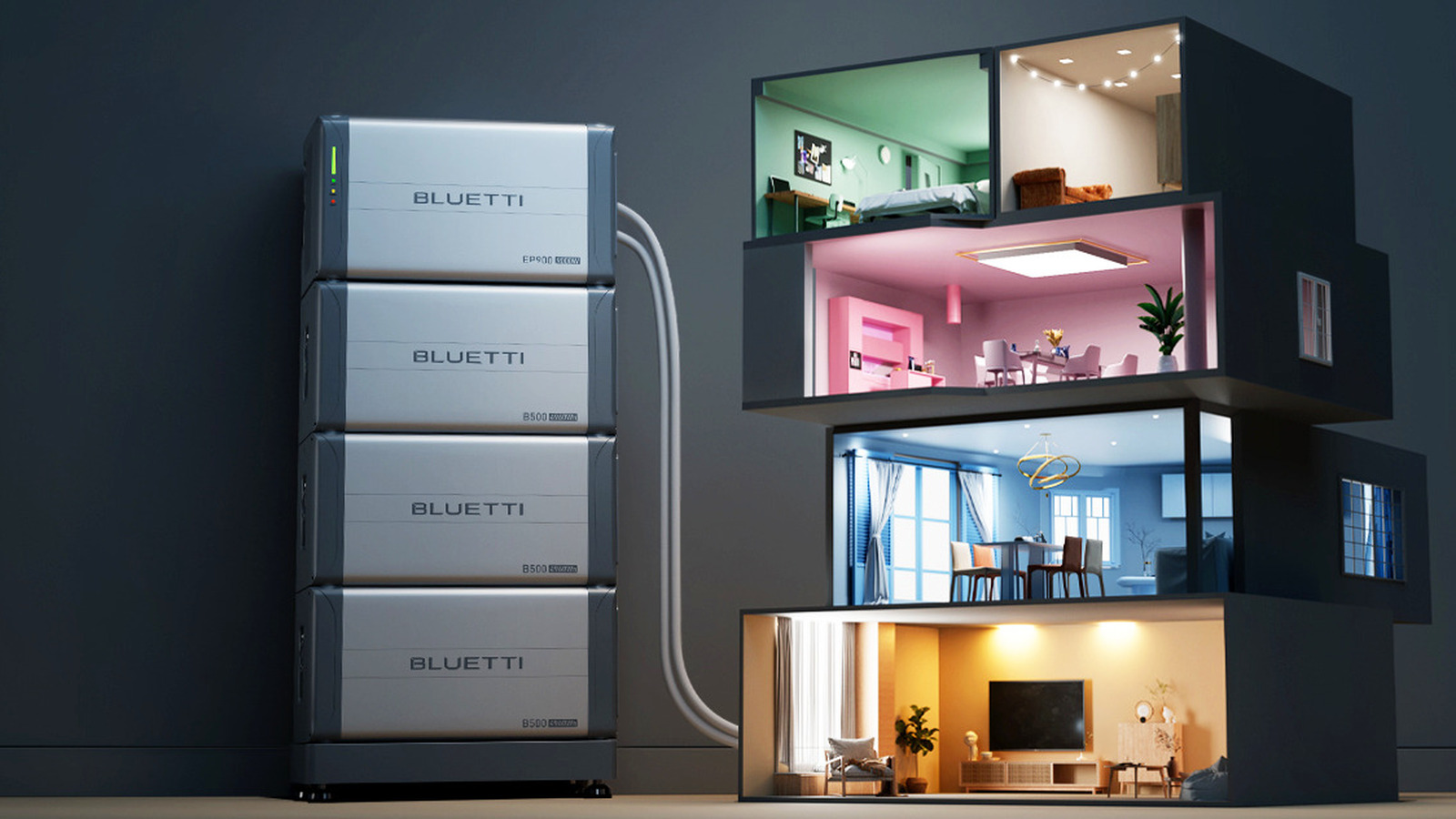 سیستم ذخیره انرژی Bluetti EP900 پشتیبان قطع برق کل خانه را به ایالات متحده می آورد