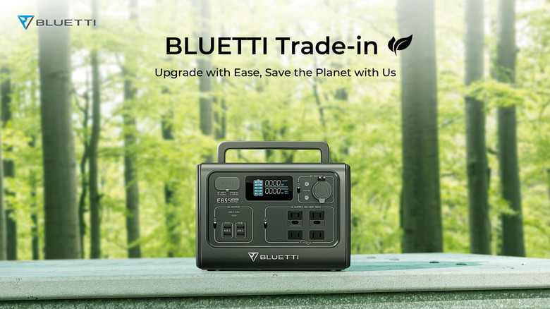 Bluetti Trade-In program banner