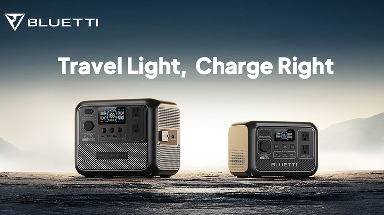 Bluetti AC70 and AC2A portable power stations