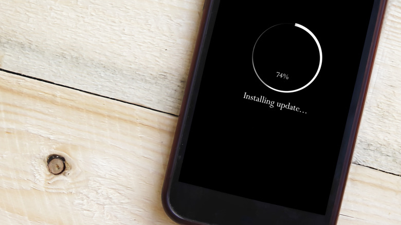 installing Android update
