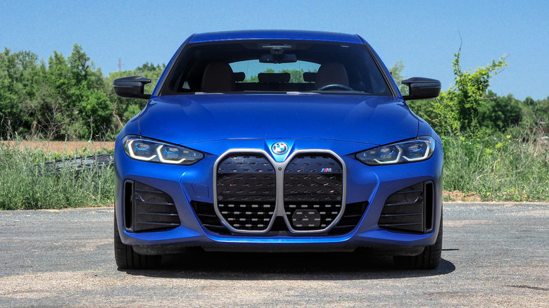 BMW i4 M50 front end