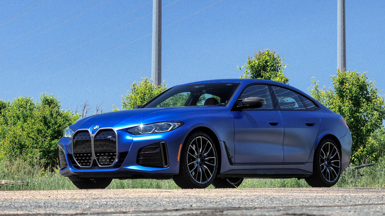 BMW i4 M50 driver side