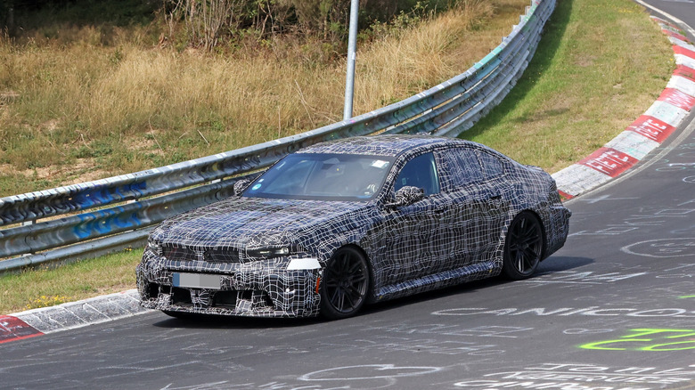 Potential BMW M5 spy photos