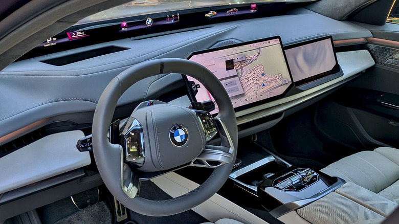 2027 BMW 7 Series dashboard.