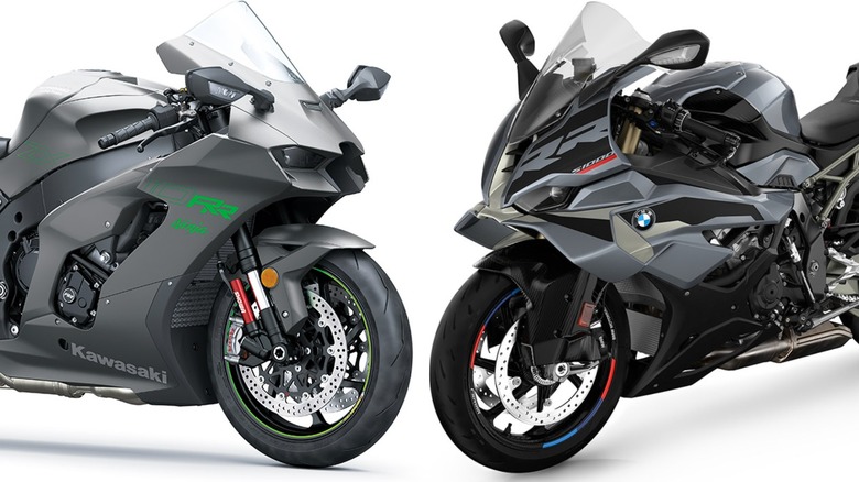 Kawasaki Ninja ZX-10RR and BMW S 1000 RR