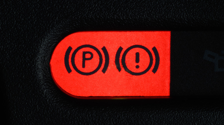 BMW brake warning lights