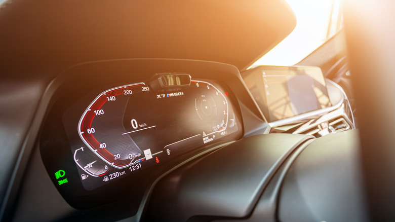 BMW dashboard