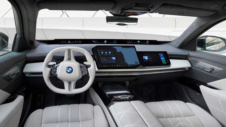 2027 BMW 7 Series dashboard.
