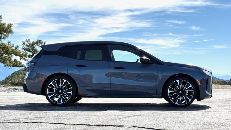 2026 BMW iX M70 side profile