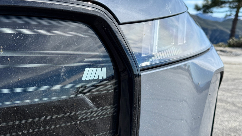 2026 BMW iX M70 M badge