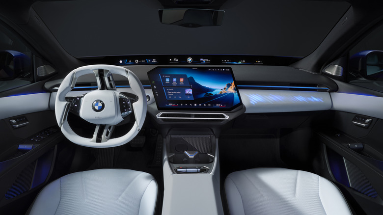 BMW i3 dashboard.