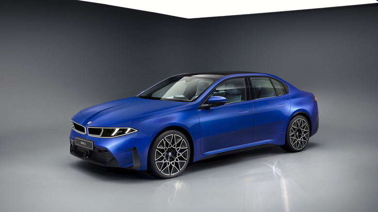 BMW i3 front quarter view.