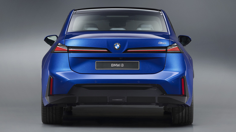 BMW i3 rear view.