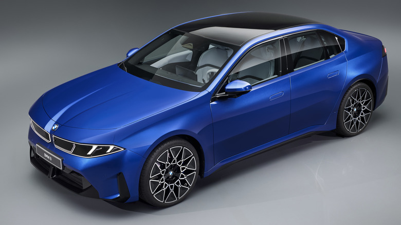 BMW i3 front quarter view.