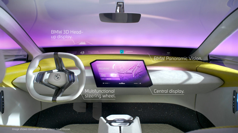 BMW panoramic display