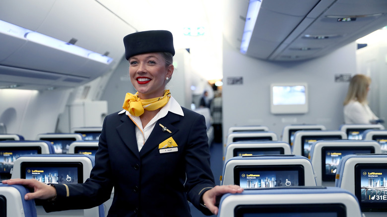 Lufthansa A350 cabin