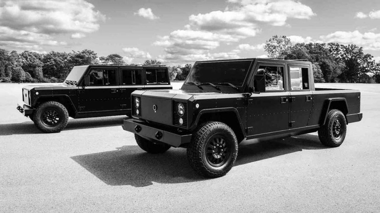 Bollinger Motors' B1 and B2 EVs