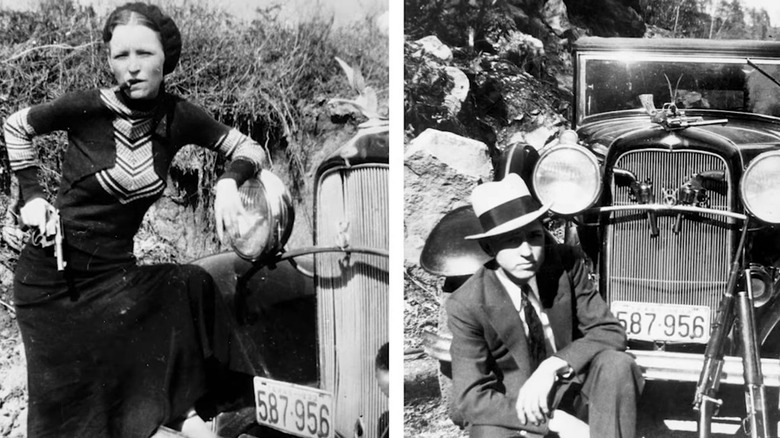 Bonnie Parker and Clyde Barrow