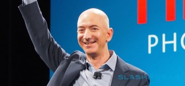 Jeff Bezos is happy