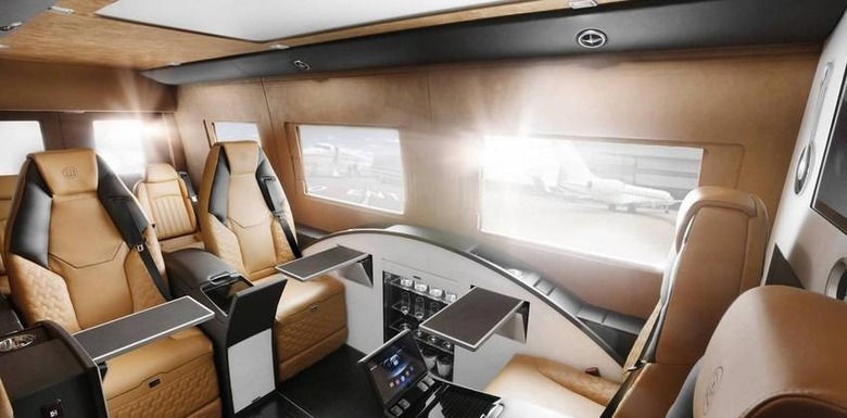 Brabus Business Lounge van is a luxury apartment on wheels