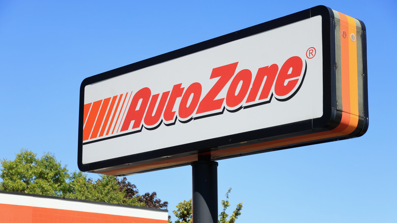 Autozone sign