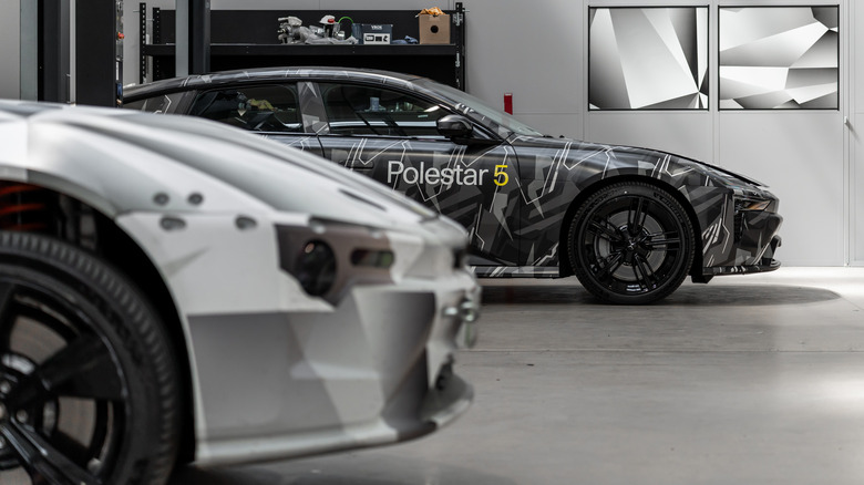 Polestar 5 prototypes