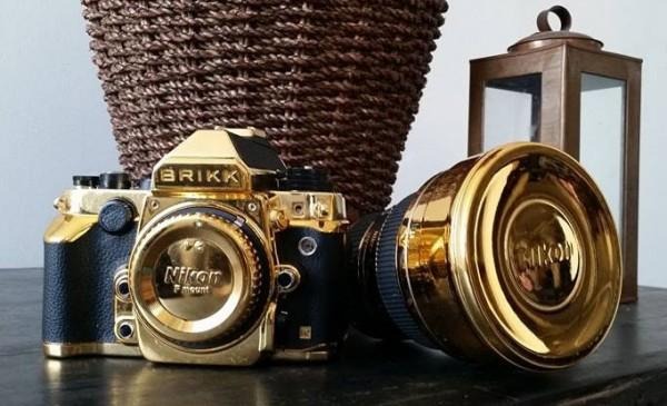 Brikk 24k gold Lux Nikon Df goes on sale for $41,395