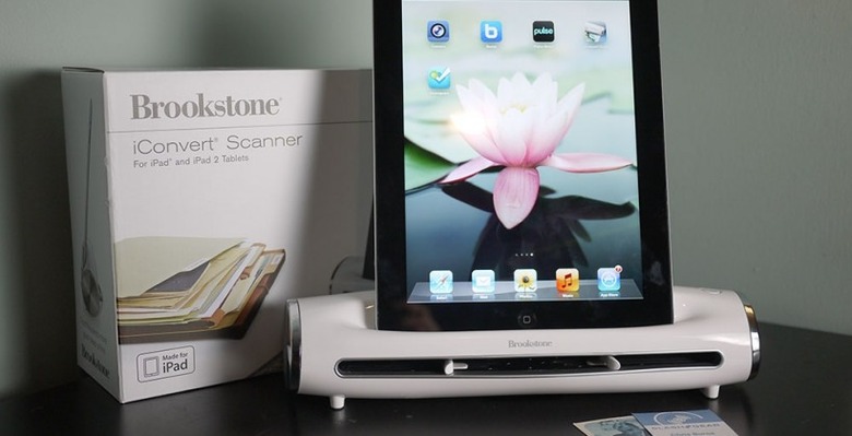 Brookstone iConvert Scanner for iPad Review - SlashGear