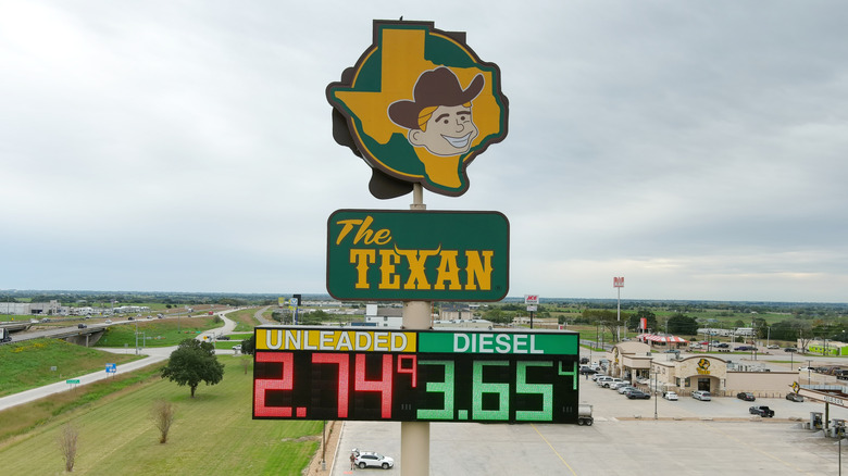 Picture displaying The Texan logo